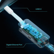 TP-Link UE300C nätverkskort Ethernet 1000 Mbit/s - 1x1G