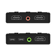 j5create JVA06-N Dubbelt HDMI-videoinspelningskort