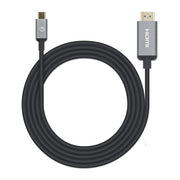 Manhattan 153607 videokabeladapter 2 m HDMI Typ A (standard) USB Type-C Svart