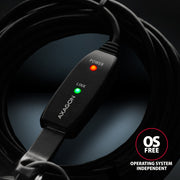 Axagon ADR-207 USB-kablar USB 2.0 7,5 m USB A 0,48 Gbit/s Svart