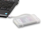 i-tec MYSAFEU314 Hölje för lagringsenheter HDD- / SSD kabinett Vit 2.5"
