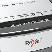 Rexel Optimum AutoFeed 45X Automatisk Dokumentförstörare Korsskärning