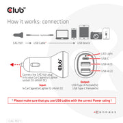 CLUB3D CAC-1921 mobilladdare