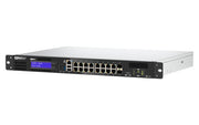 QNAP QGD-1600 hanterad Gigabit Ethernet (10/100/1000) 1U Svart