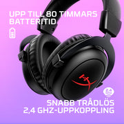 HyperX Cloud II Core trådlöst gaming-headset