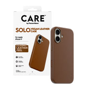 PanzerGlass CARE by Solo Case Brown iPhone 17