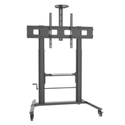 Techly ICA-TR230 multimediavagnar & ställ Svart Plattskärm Multimediavagn