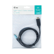 i-tec C31CBLHDMI60HZ videokabeladapter 1,5 m USB Type-C HDMI Svart