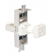 Intellinet 790796 kabelkontakter RJ45 Rostfritt stål