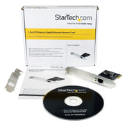 StarTech.com PCI Express PCIe Gigabit nätverksserveradapter NIC-kort - 1x1G