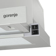 Gorenje TH60E3X Halvinbyggd (utdragbar) Rostfritt stål 350 m³/h