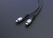 Manhattan 356374 USB-kablar USB4 Gen 3x2 1 m USB C 40 Gbit/s 240 W Svart
