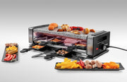 Unold 48760 raclettegrill 8 personer 1200 W Svart