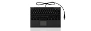 KeySonic ACK-540U+ (US) tangentbord Kontor USB QWERTY Engelska (USA) Svart