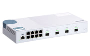 QNAP QSW-M408S nätverksswitchar hanterad L2 Gigabit Ethernet (10/100/1000) Vit