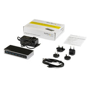 StarTech.com USB C-hubb med 7 portar och med snabbladdningsport