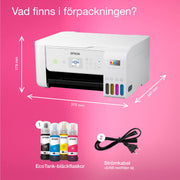 Epson EcoTank ET-2876 - Bläckstråleskrivare - Duplex