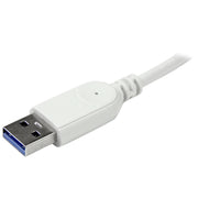 StarTech.com Kompakt USB 3.0-hubb med 7 portar och inbyggd kabel
