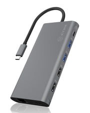 ICY BOX IB-DK4050-CPD Kabel USB 3.2 Gen 1 (3.1 Gen 1) Type-C Antracit
