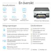 HP Smart Tank 7005 Trådlöst All-in-One Färg Skrivare - Termisk bläckstråle - Duplex