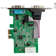 StarTech.com PCI Express RS232 seriell kortadapter med 2 portar