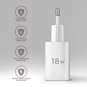 Axagon ACU-QC18W mobilladdare Mobiltelefon