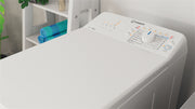Indesit BTW L60400 EE/N tvättmaskin Toppmatad 6 kg 951 RPM Vit