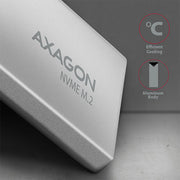 Axagon EEM2-UG2 Hölje för lagringsenheter SSD-inkapsling Svart