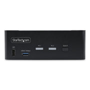 StarTech.com 2-portars KVM-switch för dubbla bildskärmar