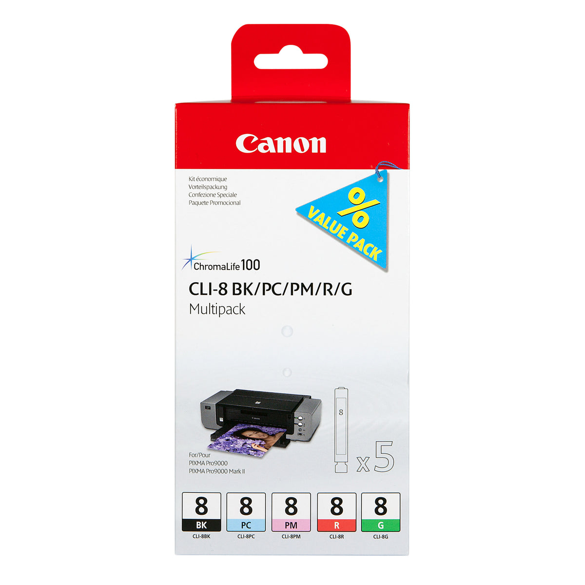 Canon 0620B027 bläckpatroner Original Fotocyan