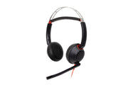 HP Poly Blackwire 5220 Stereo USB-C Headset + 3,5 mm-kontakt + USB-C/A-adapter