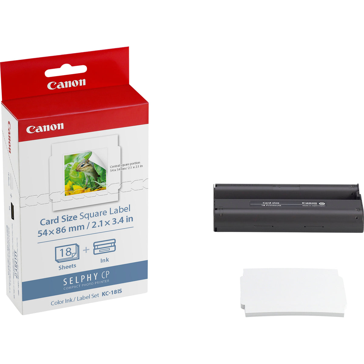Canon 7429B001 utskriftsbara etiketter Vit - Bläckstråleskrivare