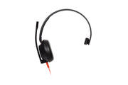HP Poly Blackwire 5210 Monoaural USB-C Headset + 3,5 mm kontakt + USB-C/A-adapter