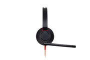 HP Poly Blackwire 5210 Monoaural USB-C Headset + 3,5 mm kontakt + USB-C/A-adapter