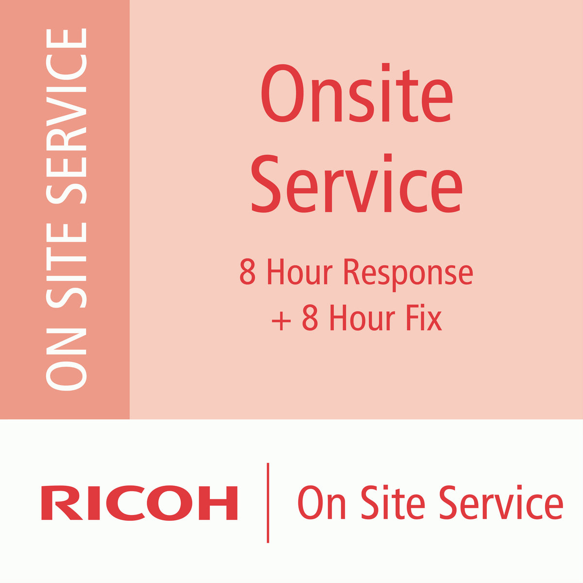 Ricoh 1 Year Bronze Service Renewal (Low-Vol Production) 1 År