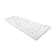 Contour Design Active Key AK-C8112 tangentbord Medical RF Trådlös QWERTZ tyska Vit