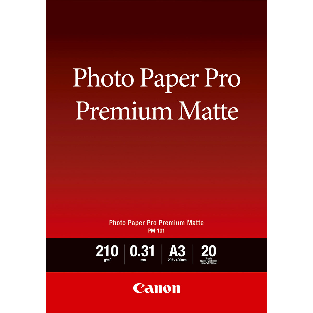 Canon 8657B006 fotopapper A3