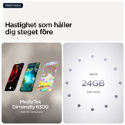 Motorola moto g67 - 128 GB - Grå - PBAU0033PL
