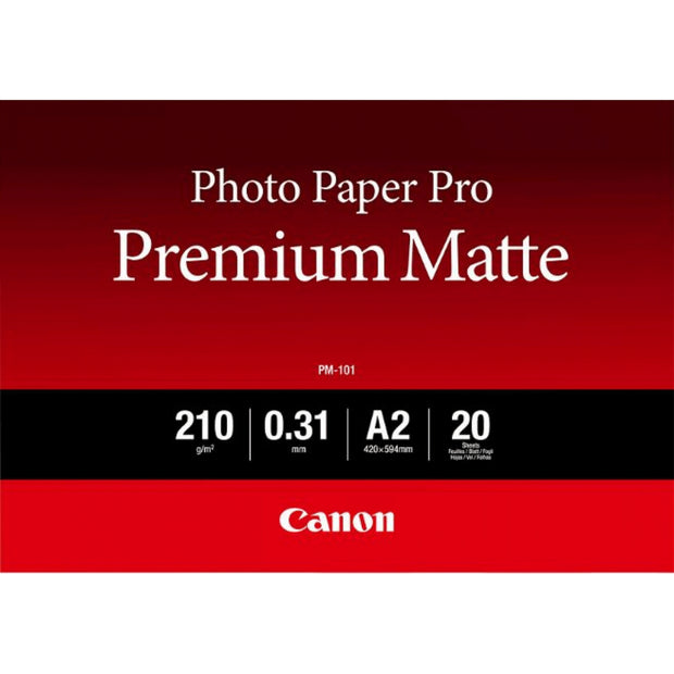 Canon 8657B017 fotopapper A2 Vit Matt